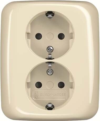 SCHUKO-Doppelsteckdose 202 EUJB-212 SCHUKO-Doppelsteckdose 202 EUJB-212