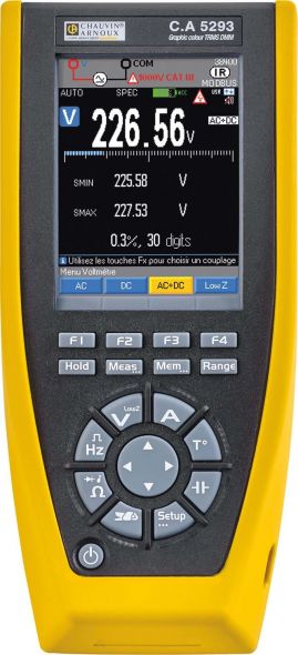 Farbgrafik-Multimeter C.A 5293