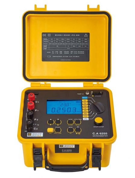 Micro-Ohmmeter C.A 6255 Micro-Ohmmeter C.A 6255