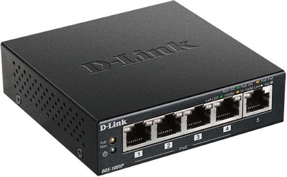 Gigabit PoE+ Switch DGS-1005P/E Gigabit PoE+ Switch DGS-1005P/E