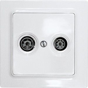 TV/RF-Abdeckung TV55E/2-wg TV/RF-Abdeckung TV55E/2-wg