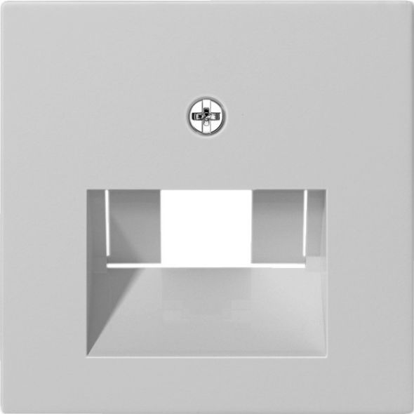 System 55 Abdeckung 0270015 f. Netzwerk-Anschlussdose grau matt System 55 Abdeckung 0270015 f. Netzwerk-Anschlussdose grau matt