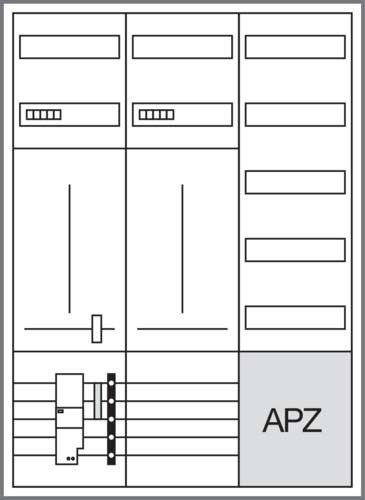 Komplettschrank, univers Z ZB333T25W31 Komplettschrank, univers Z ZB333T25W31