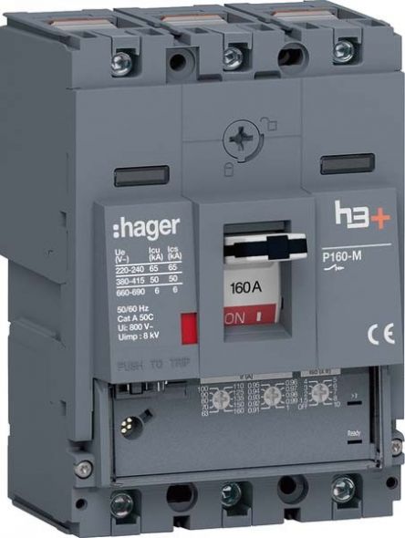 Leistungsschalter h3+ P160 HMS160GC Leistungsschalter h3+ P160 HMS160GC