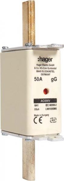 NH-Sicherung NH1 50A gL/gG NH-Sicherung NH1 50A gL/gG