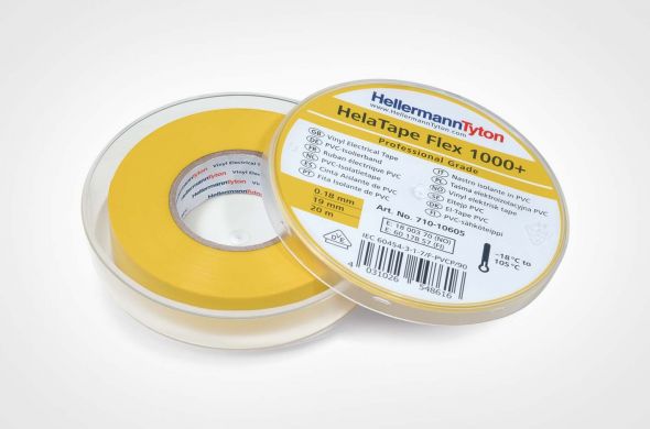 Premium PVC-Isolierband FLEX1000+19x20 YE Premium PVC-Isolierband FLEX1000+19x20 YE