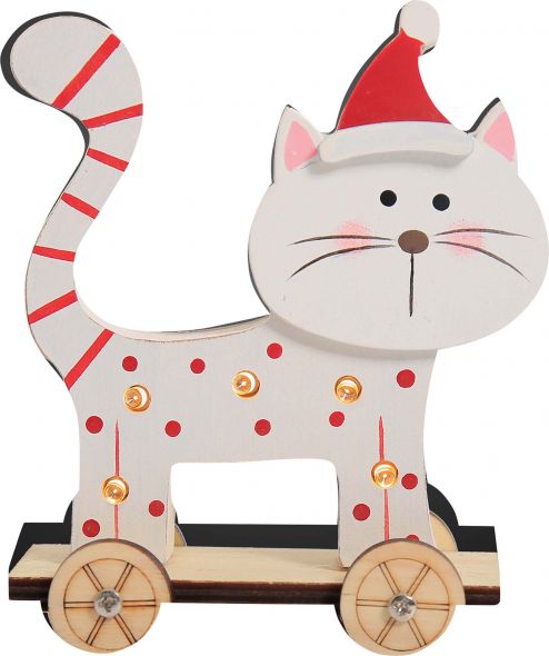 LED-Holzkatze 524192 LED-Holzkatze 524192