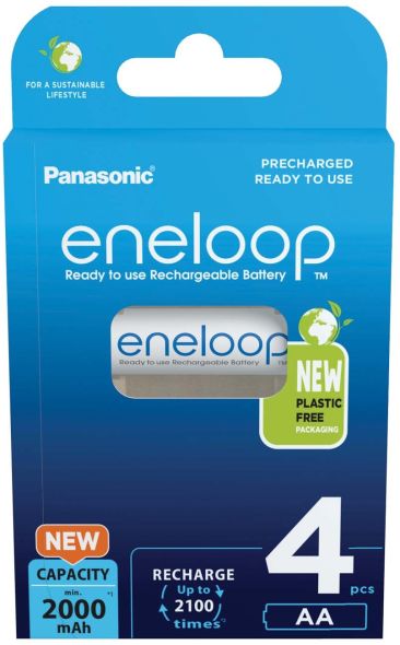 Akku Mignon AA eneloop BK-3MCDE/4BE(VE4) Akku Mignon AA eneloop BK-3MCDE/4BE(VE4)