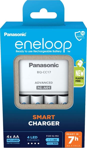 Ladegerät BQ-CC17 eneloop K-KJ17MCD40E Ladegerät BQ-CC17 eneloop K-KJ17MCD40E