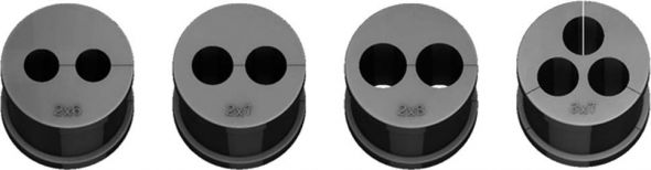 Mehrfachtüllen F311-9005-45 Mehrfachtüllen F311-9005-45