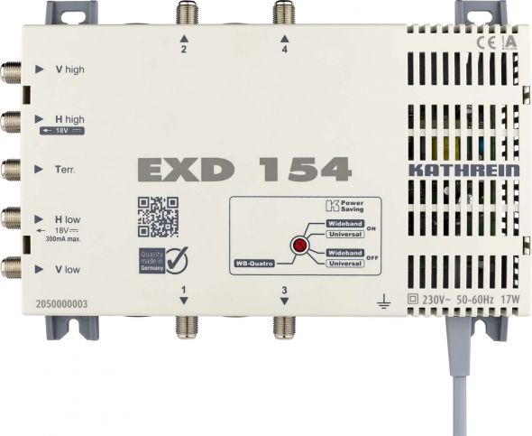 Wideband Multischalter EXD 154 Wideband Multischalter EXD 154