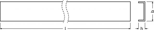 Abdeckung Profilschiene LS AY-PC/W02/D/2 Abdeckung Profilschiene LS AY-PC/W02/D/2