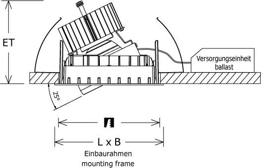 LED-Einbaustrahler SCEKLP 10.1030.15 ws LED-Einbaustrahler SCEKLP 10.1030.15 ws