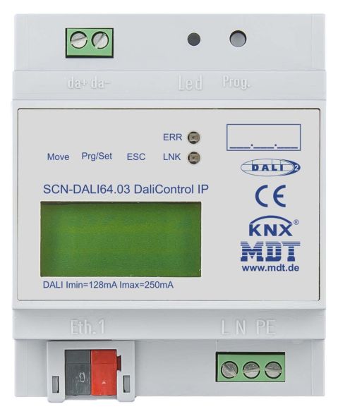 DaliControl IP Gateway SCN-DALI64.03 DaliControl IP Gateway SCN-DALI64.03