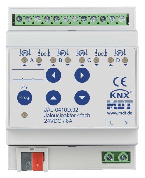 Jalousieaktor 4-fach JAL-0410D.02 Jalousieaktor 4-fach JAL-0410D.02