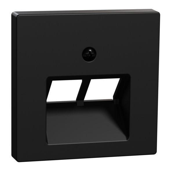 Zentralplatte 2f sw matt MEG4522-0403 Zentralplatte 2f sw matt MEG4522-0403