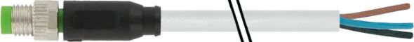 M8 Stecker gerade 7000-08001-2100750 M8 Stecker gerade 7000-08001-2100750