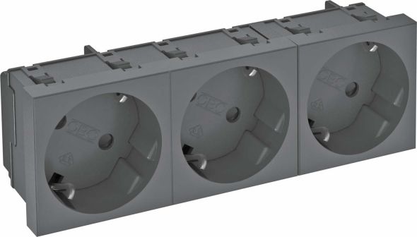 Steckdose 33 Grad, 3-fach STD-D3S SWGR3 Steckdose 33 Grad, 3-fach STD-D3S SWGR3