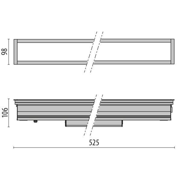 LED-Lineare Einbauleuchte 3107558 LED-Lineare Einbauleuchte 3107558