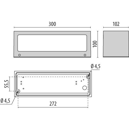 LED-Wandleuchte 30355290105 LED-Wandleuchte 30355290105