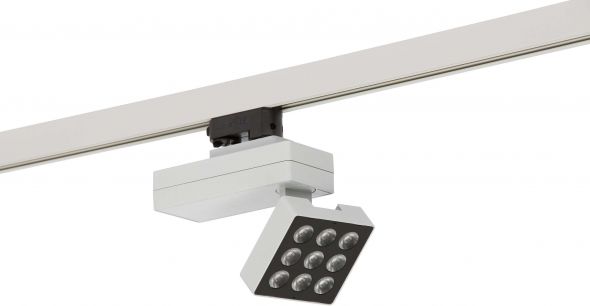 LED-Stromschienenstrahler KARO-S 2500-840M-FSW