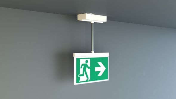 Rettungszeichenleuchte AMDP009 Rettungszeichenleuchte AMDP009