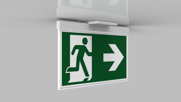 Rettungszeichenleuchte AME009 Rettungszeichenleuchte AME009