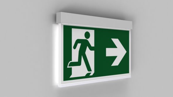 Rettungszeichenleuchte AMR009 Rettungszeichenleuchte AMR009