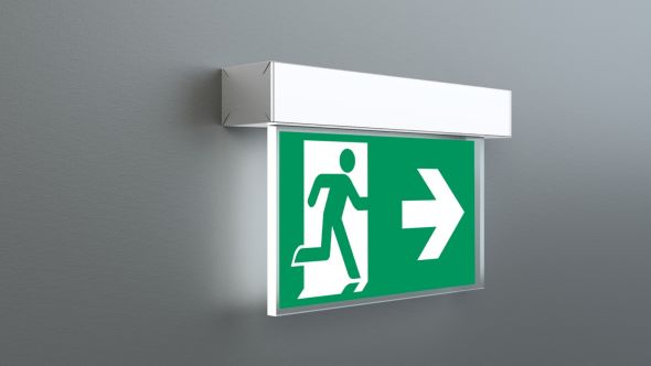 Rettungszeichenleuchte ASMU018WB Rettungszeichenleuchte ASMU018WB