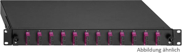 Basic Line Spleissbox 24 x LC-D OM3 aqua Basic Line Spleissbox 24 x LC-D OM3 aqua