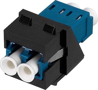 LC-D Keystone Modul KMK-LC-D OS2 blau sw LC-D Keystone Modul KMK-LC-D OS2 blau sw