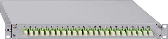 Spleissbox 6xLC-D OM5 grün Spleissbox 6xLC-D OM5 grün