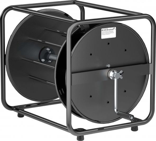 Stahlblech-Kabeltrommel SK 4731.S0-schwarz Stahlblech-Kabeltrommel SK 4731.S0-schwarz