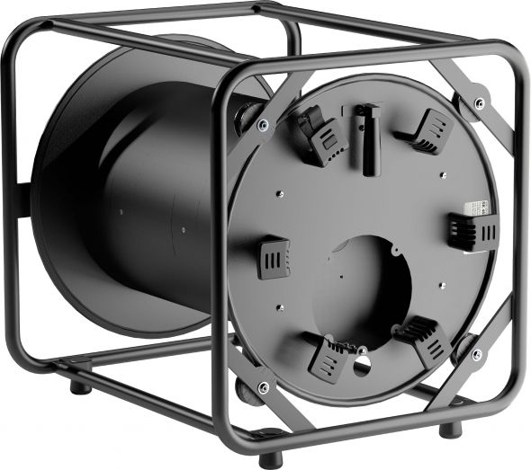 Stahlblech-Kabeltrommel SK 4823.RM-schwarz Stahlblech-Kabeltrommel SK 4823.RM-schwarz