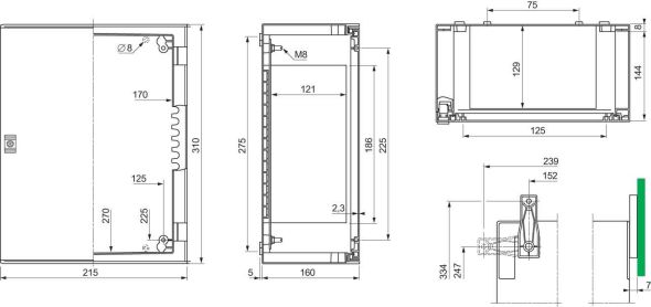 Wandschrank NSYPLM32G Wandschrank NSYPLM32G