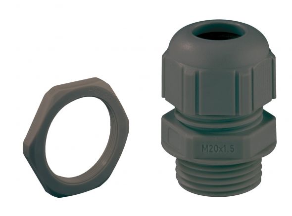 Kabelverschraubung KVR M16 LG-MGM/sw Kabelverschraubung KVR M16 LG-MGM/sw