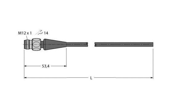 Anschlussleitung RSH4.4-2/TFG Anschlussleitung RSH4.4-2/TFG