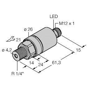 Drucksensor PC100R-210 #6833769 Drucksensor PC100R-210 #6833769