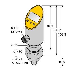 Drucksensor PS001V5052UPN8XH1141 Drucksensor PS001V5052UPN8XH1141