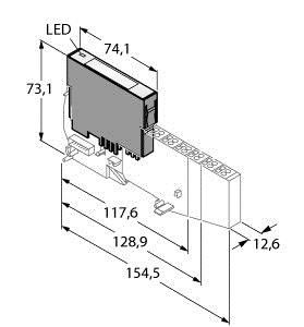 Elektronikmodul BL20-2AO-I(4...20MA) Elektronikmodul BL20-2AO-I(4...20MA)