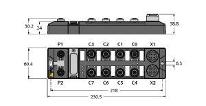 Multiprotokoll-I/O-Modul TBEN-LG-8DIP-8DOP Multiprotokoll-I/O-Modul TBEN-LG-8DIP-8DOP