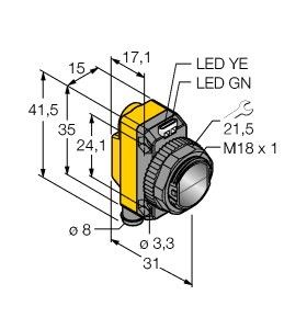 Opto Sensor QS18VN6LVQ7 Opto Sensor QS18VN6LVQ7