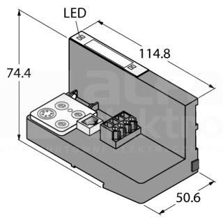 Programmierb. Gateway BL20-PG-EN-IP Programmierb. Gateway BL20-PG-EN-IP