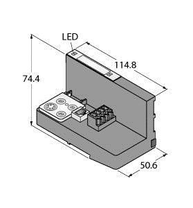 Programmierb. Gateway BL20-PG-EN Programmierb. Gateway BL20-PG-EN