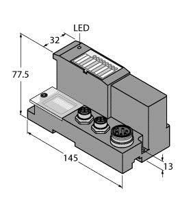 Programmierb. Gateway BL67-PG-DP Programmierb. Gateway BL67-PG-DP