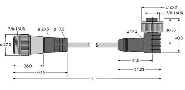 PVC-Kabelmantel RSM WKM 5711-1M PVC-Kabelmantel RSM WKM 5711-1M