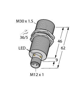 Sensor BI15U-EM3 #1634855 Sensor BI15U-EM3 #1634855