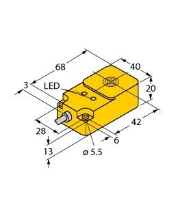 Sensor NI25-Q20-AP6X2 Sensor NI25-Q20-AP6X2