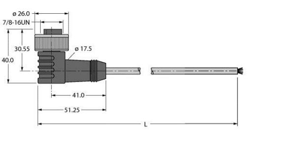Spannungsversorgungsltg. WKM43-15M Spannungsversorgungsltg. WKM43-15M