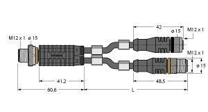 Zweifachverteiler VB-IO-LIN #6629516 Zweifachverteiler VB-IO-LIN #6629516
